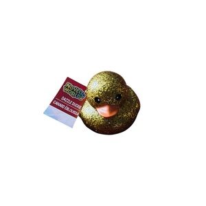 Gold Glitter Rubber Duck